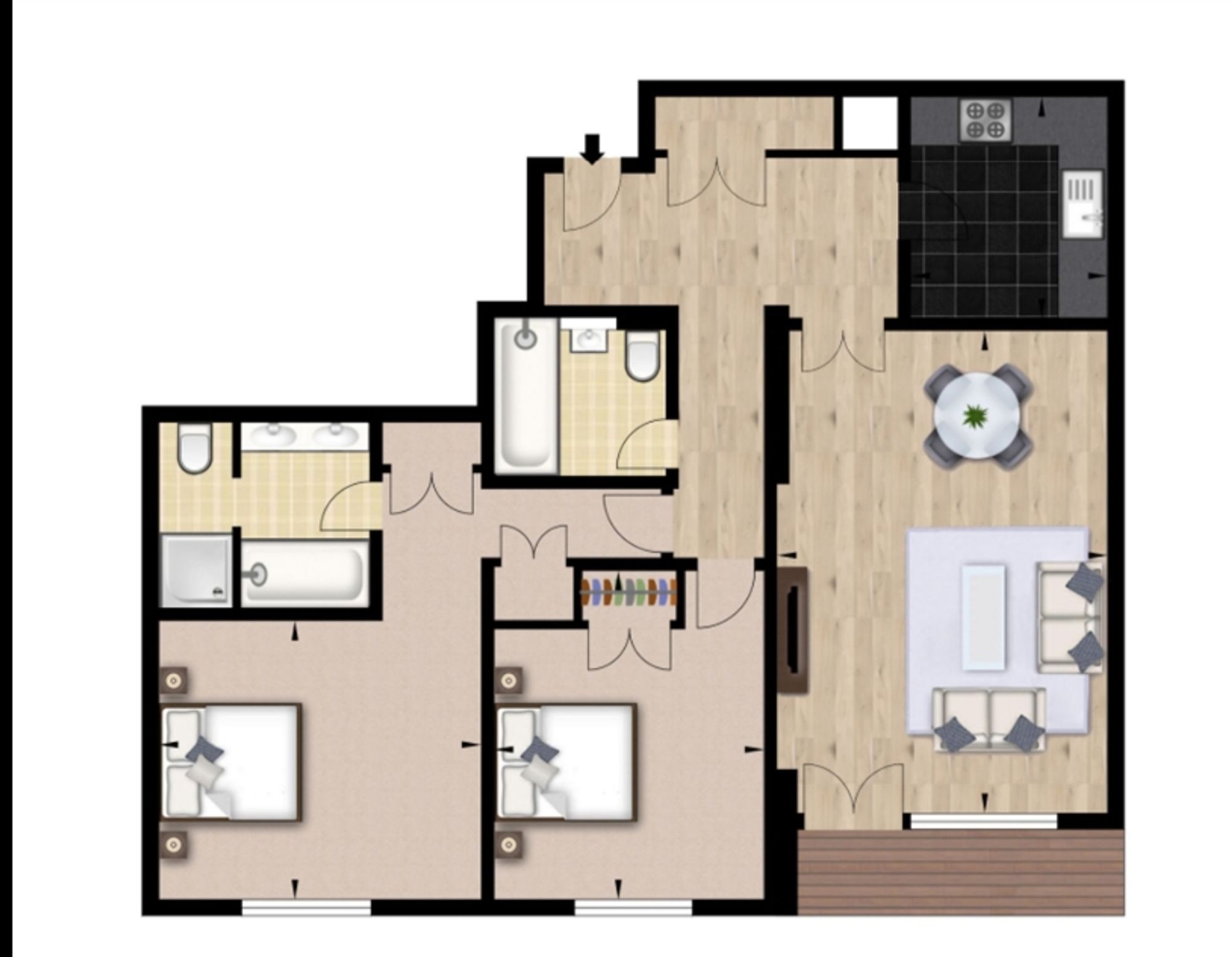 Apt 91a, 39 Westferry Circus, London floorplan