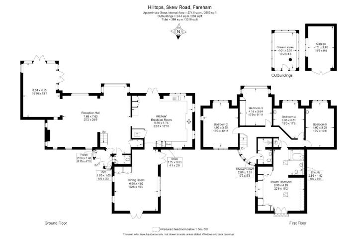 Hilltops, Skew Road, Fareham floorplan