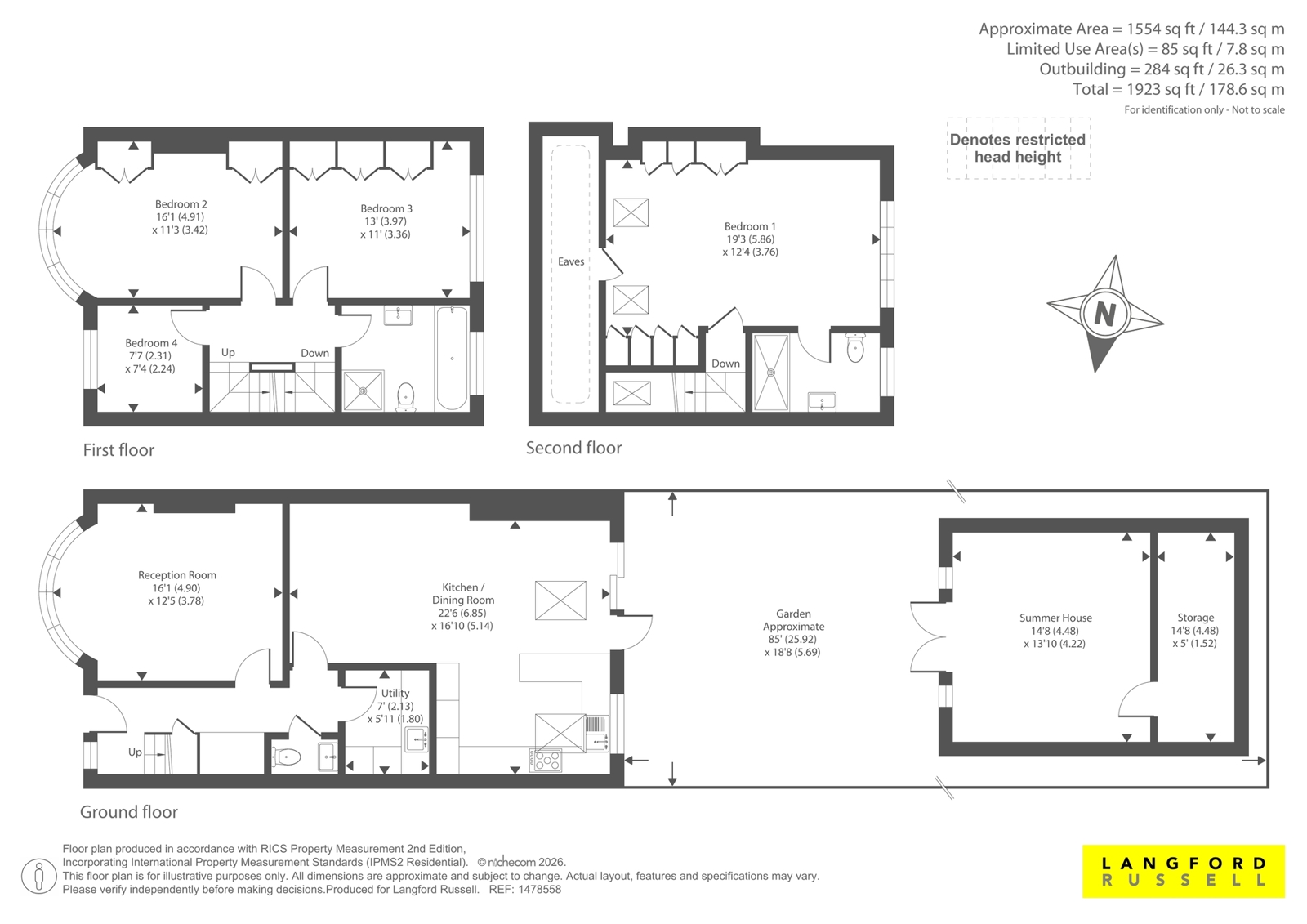 57, Forde Avenue, Bromley floorplan