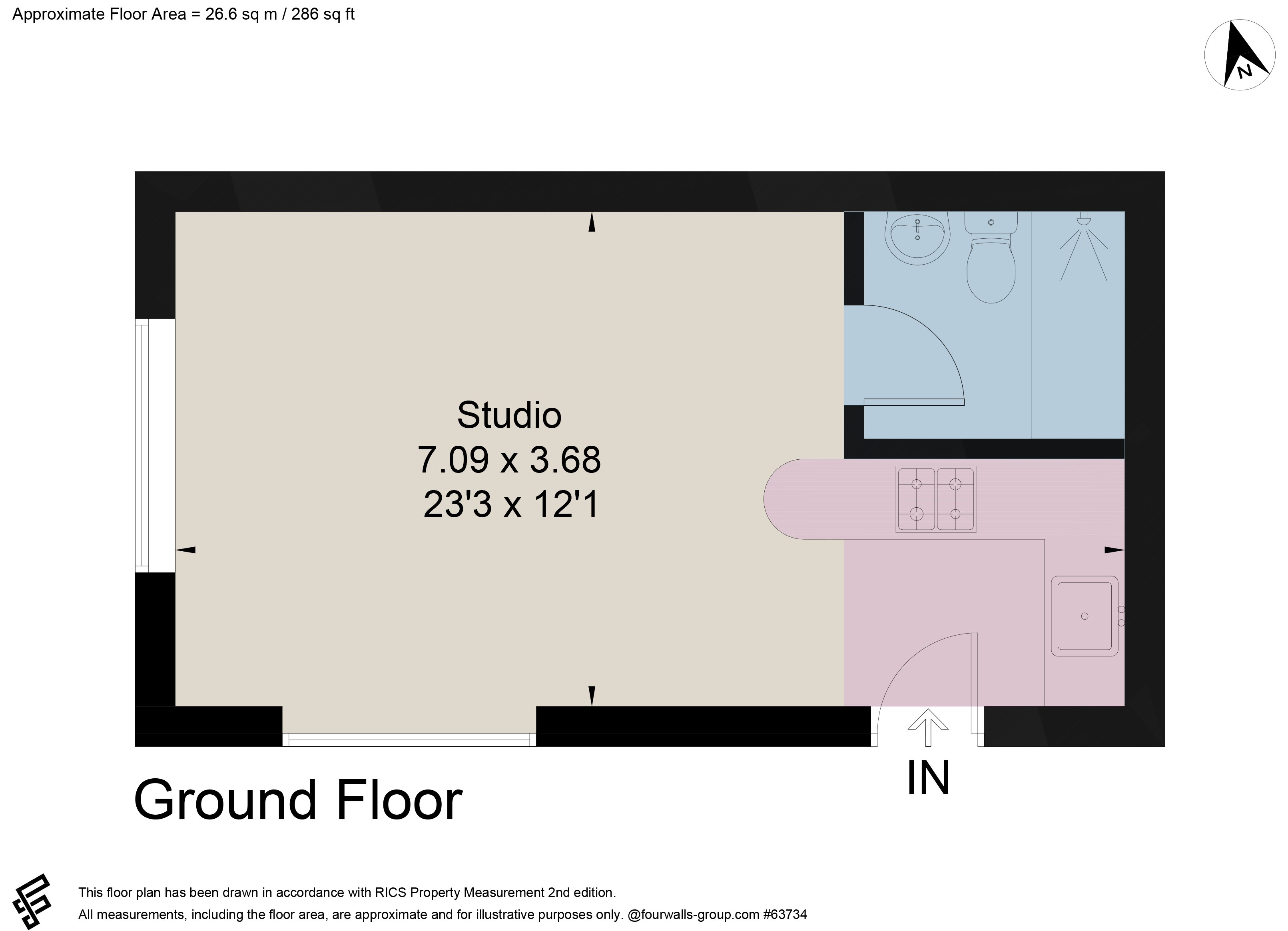 1 bed flat to rent in Wheatley Road, Oxford OX33 66624921 Zoopla
