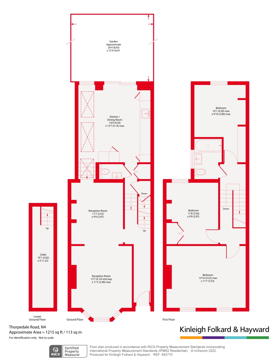 Thorpedale Road, London floorplan