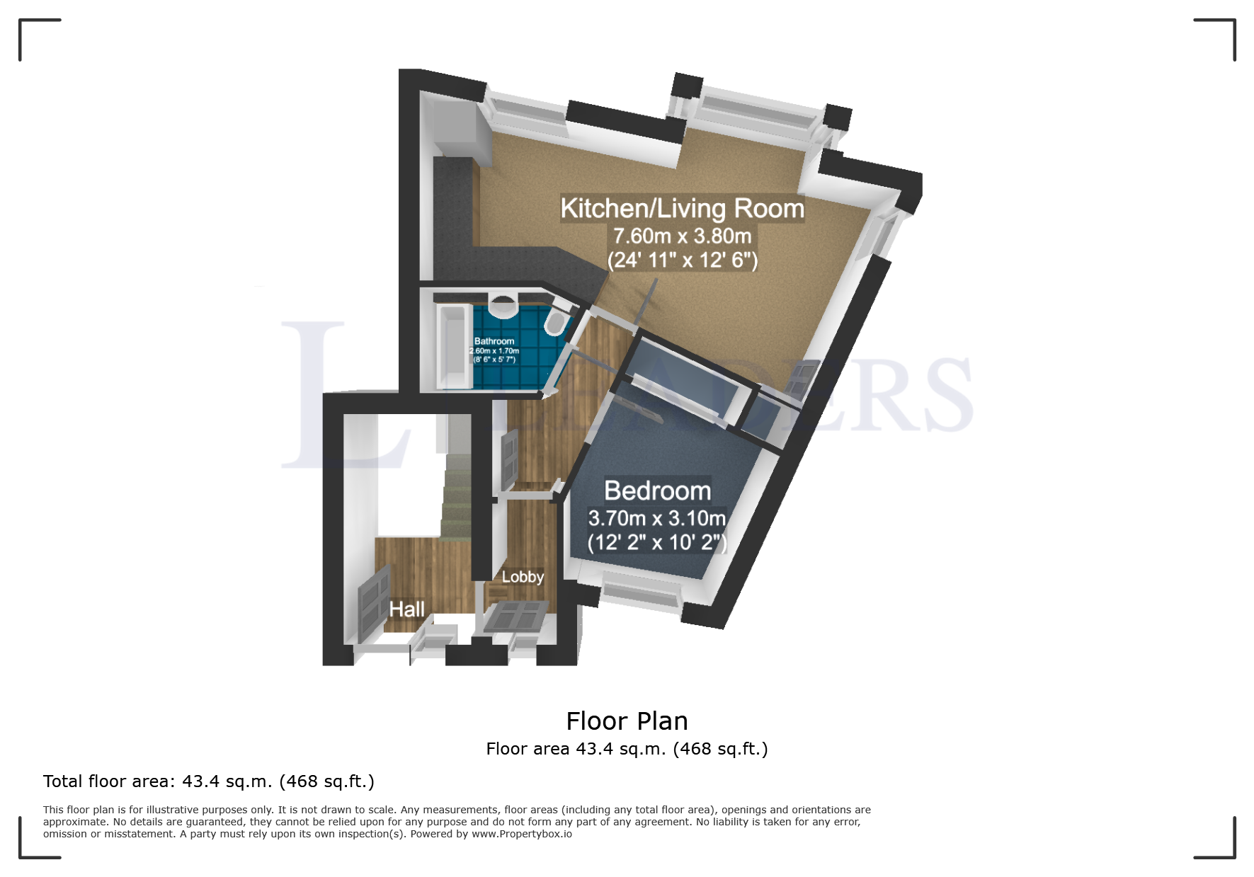 Flat 11,, Hunwicks Court, Halstead floorplan