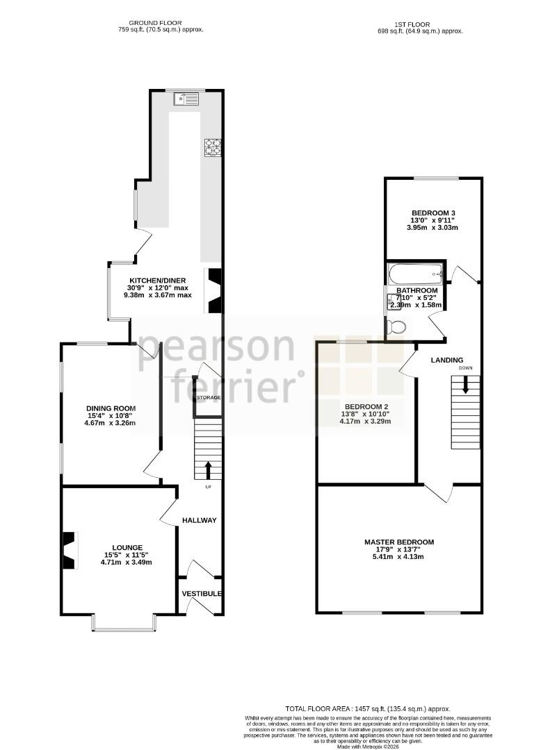 69, Bury & Bolton Road, Manchester floorplan