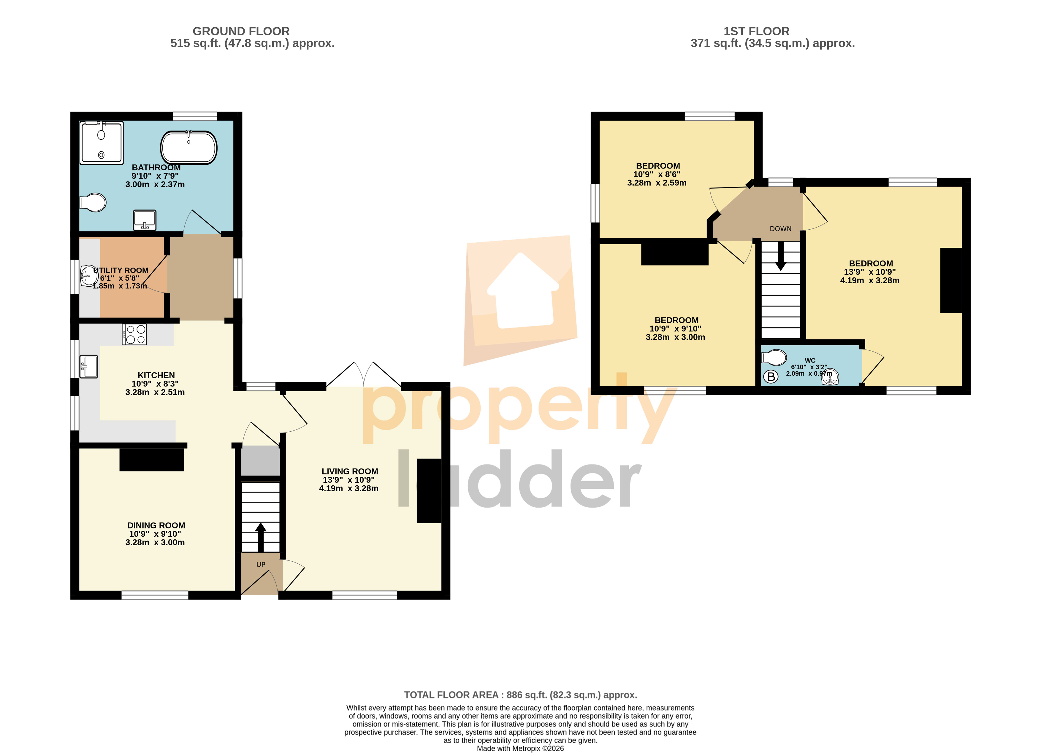 11, Coltishall Road, Norwich floorplan
