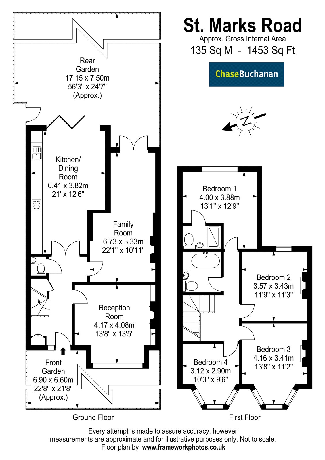 29, St. Marks Road, Teddington floorplan
