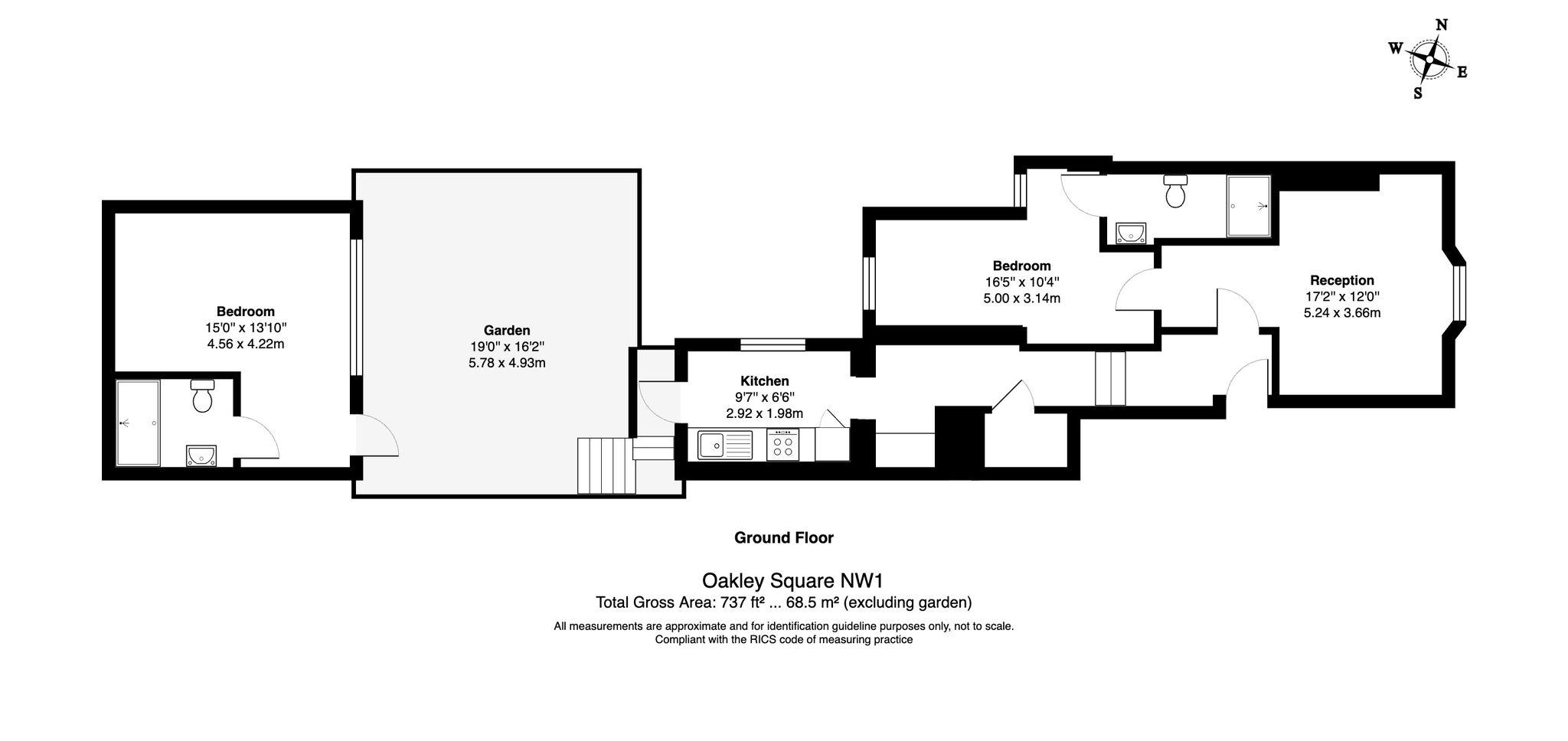Oakley Square, London floorplan