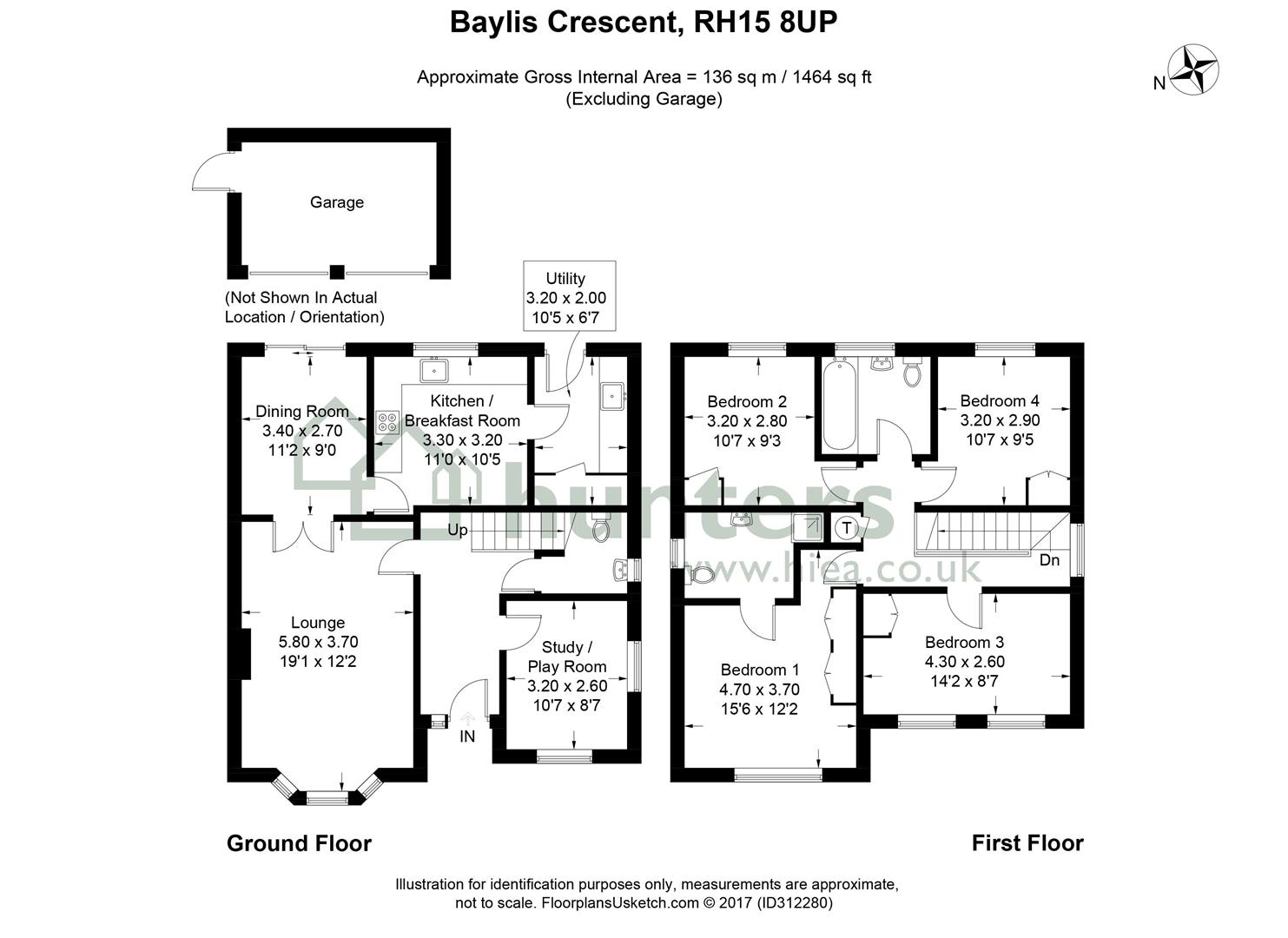7, Baylis Crescent, Burgess Hill floorplan