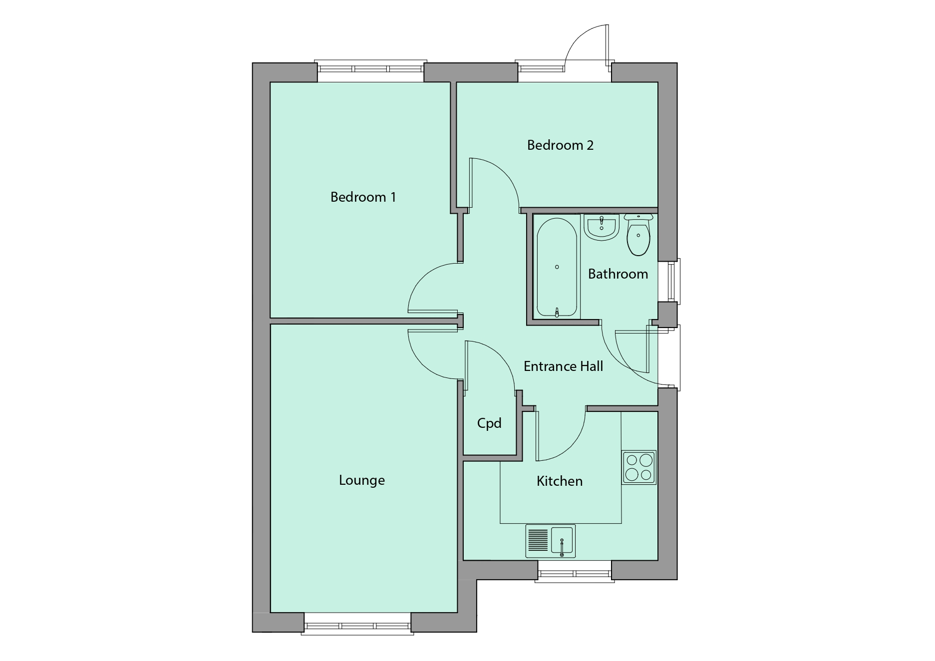 8, Skylark Rise, Lowestoft floorplan
