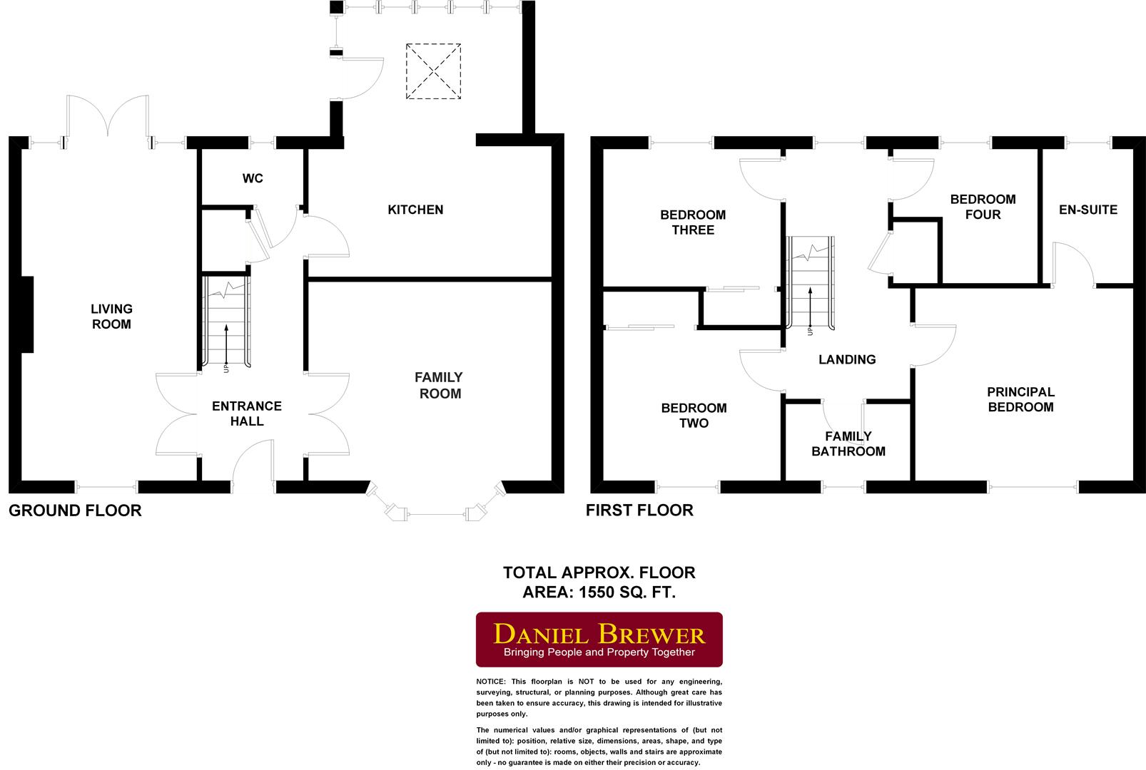 5, Haddesley Road, Dunmow floorplan