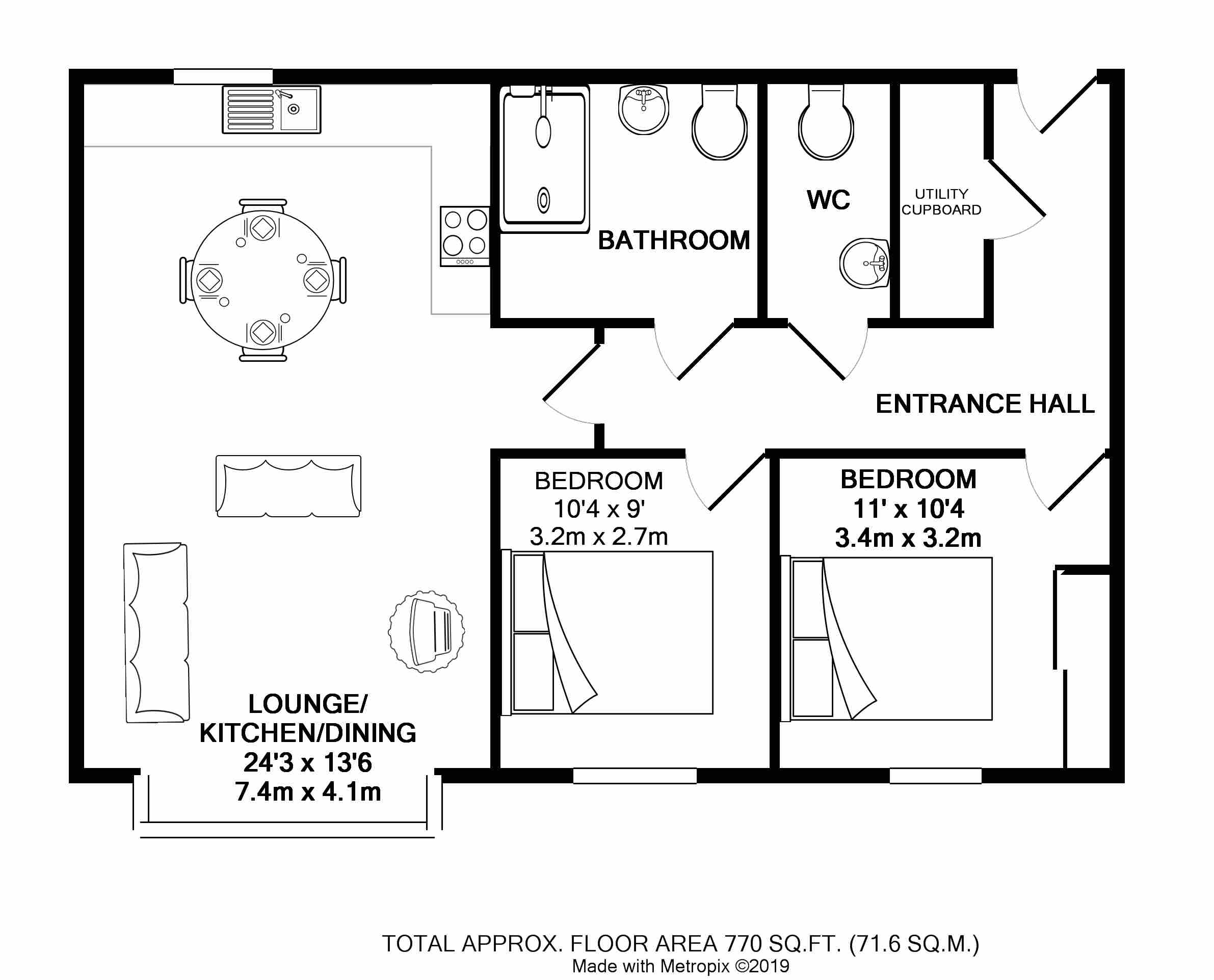 2 Bedrooms Flat for sale in Long Melford, Sudbury, Suffolk CO10