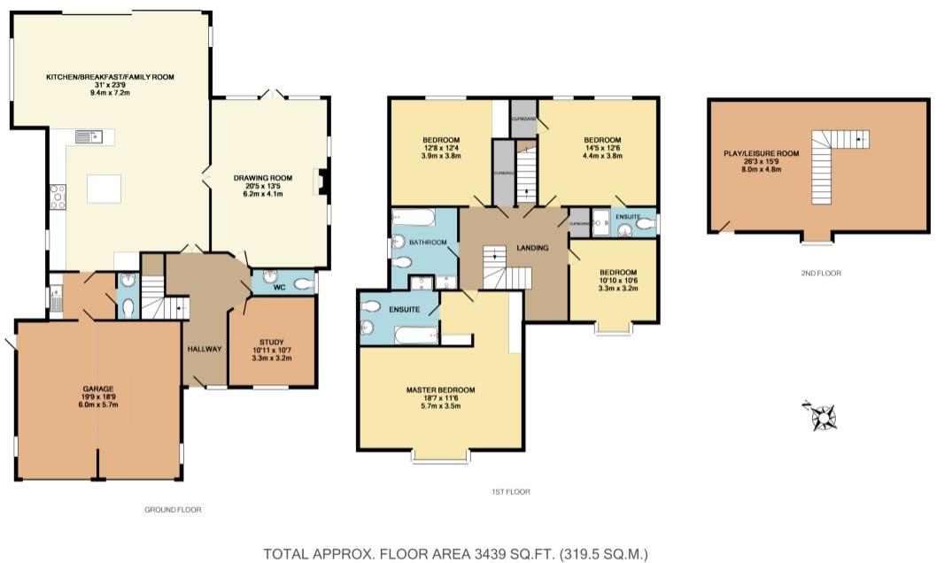 5 Bedrooms Detached house for sale in London Road, Southborough, Tunbridge Wells TN4