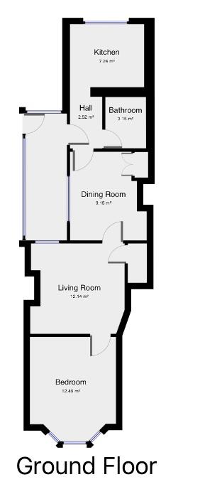 89a, Cavendish Road, Cambridge floorplan