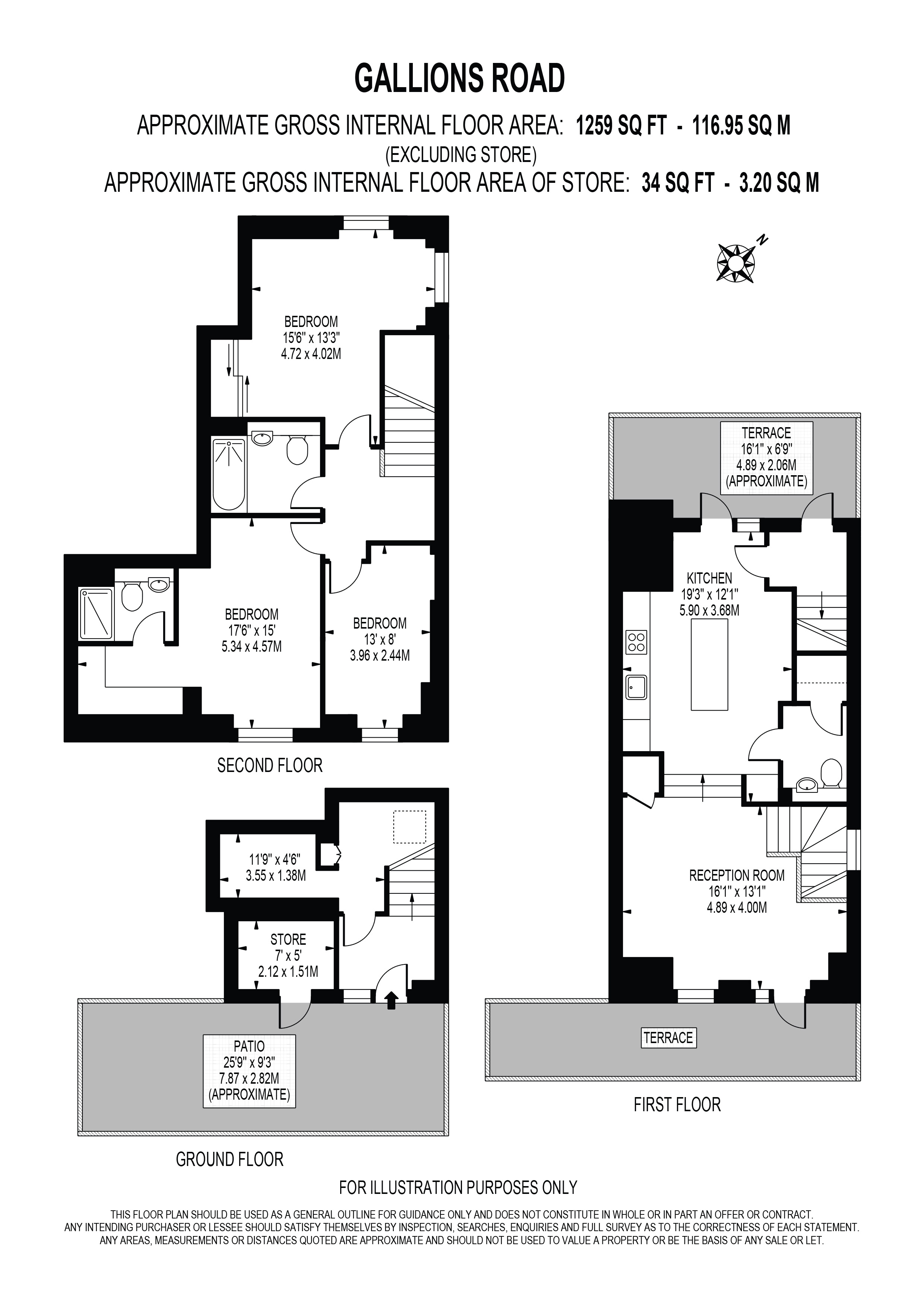 42, Gallions Road, London floorplan