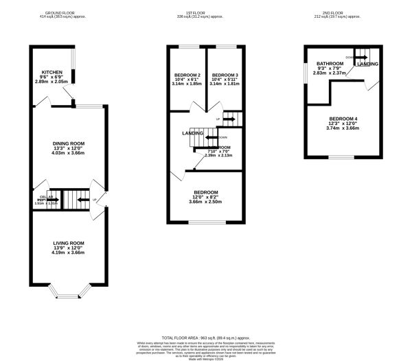 656 City Road, Sheffield floorplan