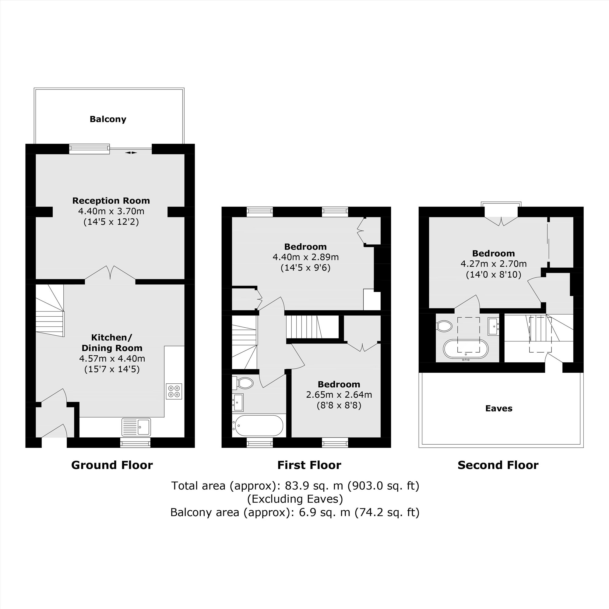 Flat 2, 31, Berrymede Road, Chiswick floorplan