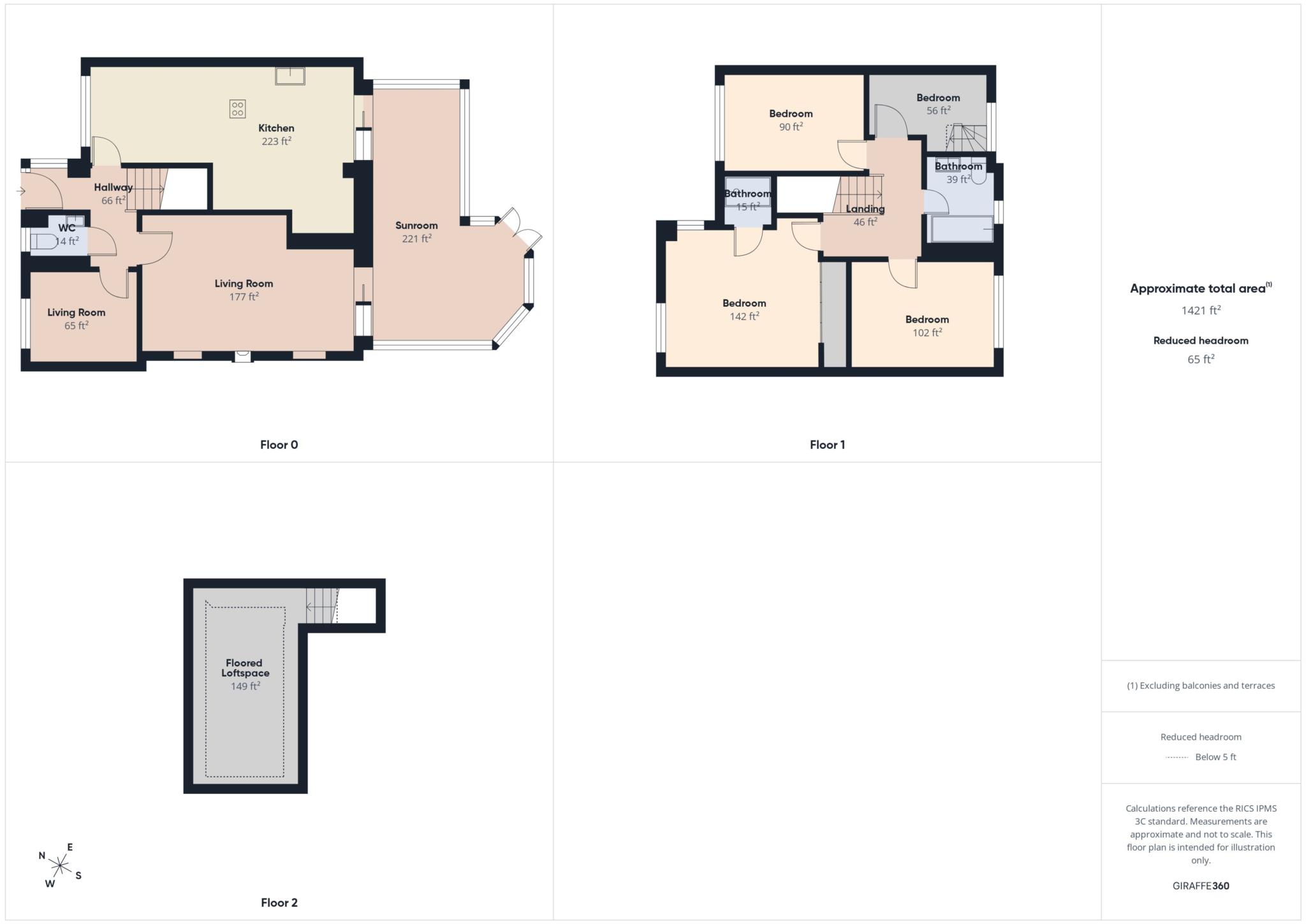 1, Kiltarie Crescent, Airdrie floorplan