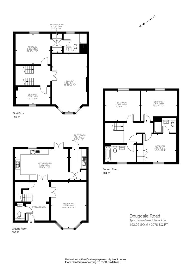 16, Dugdale Road, Dorchester floorplan