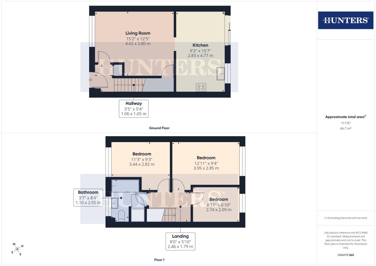 6, Mallard Close, Filey floorplan