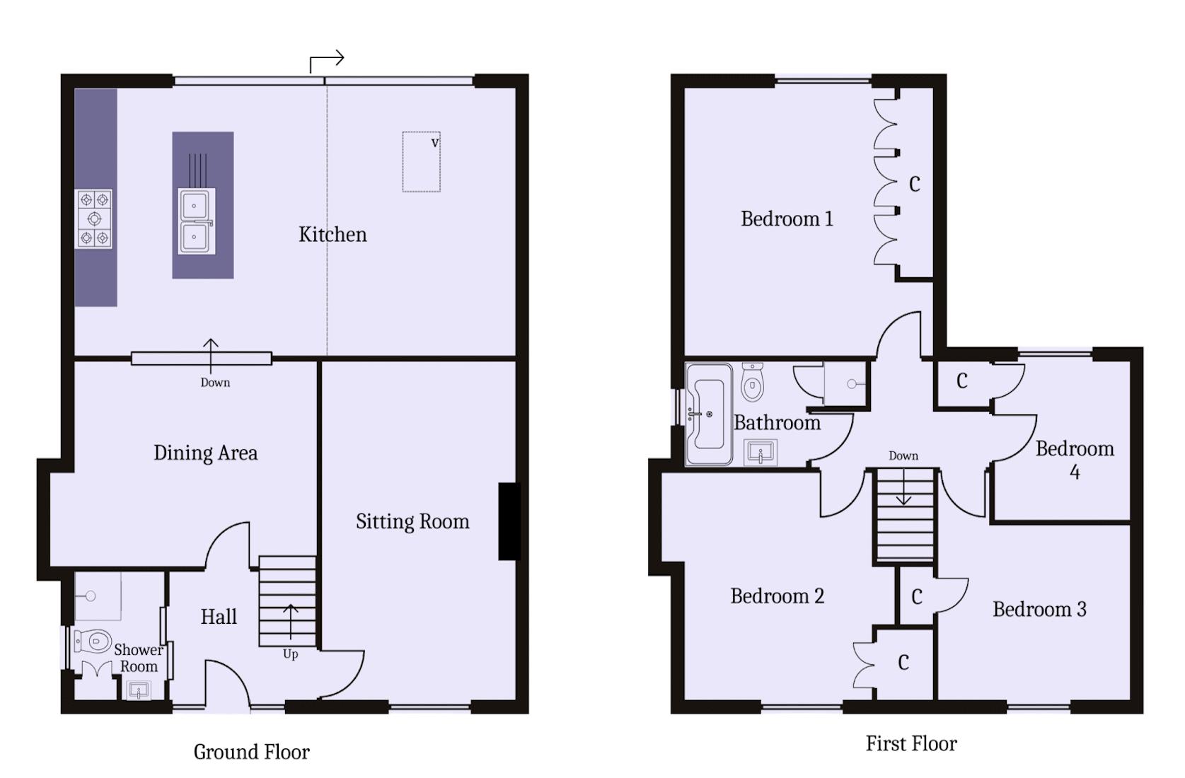 12, Castle Avenue, Penarth floorplan