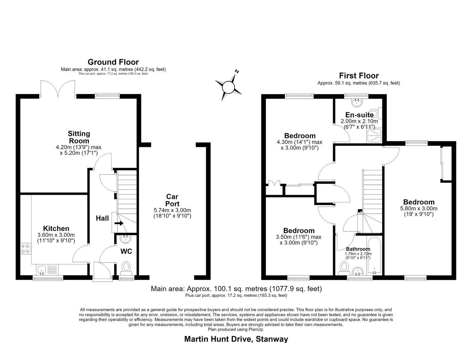 15, Martin Hunt Drive, Colchester floorplan