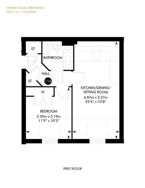 1 Bedrooms  for sale in 