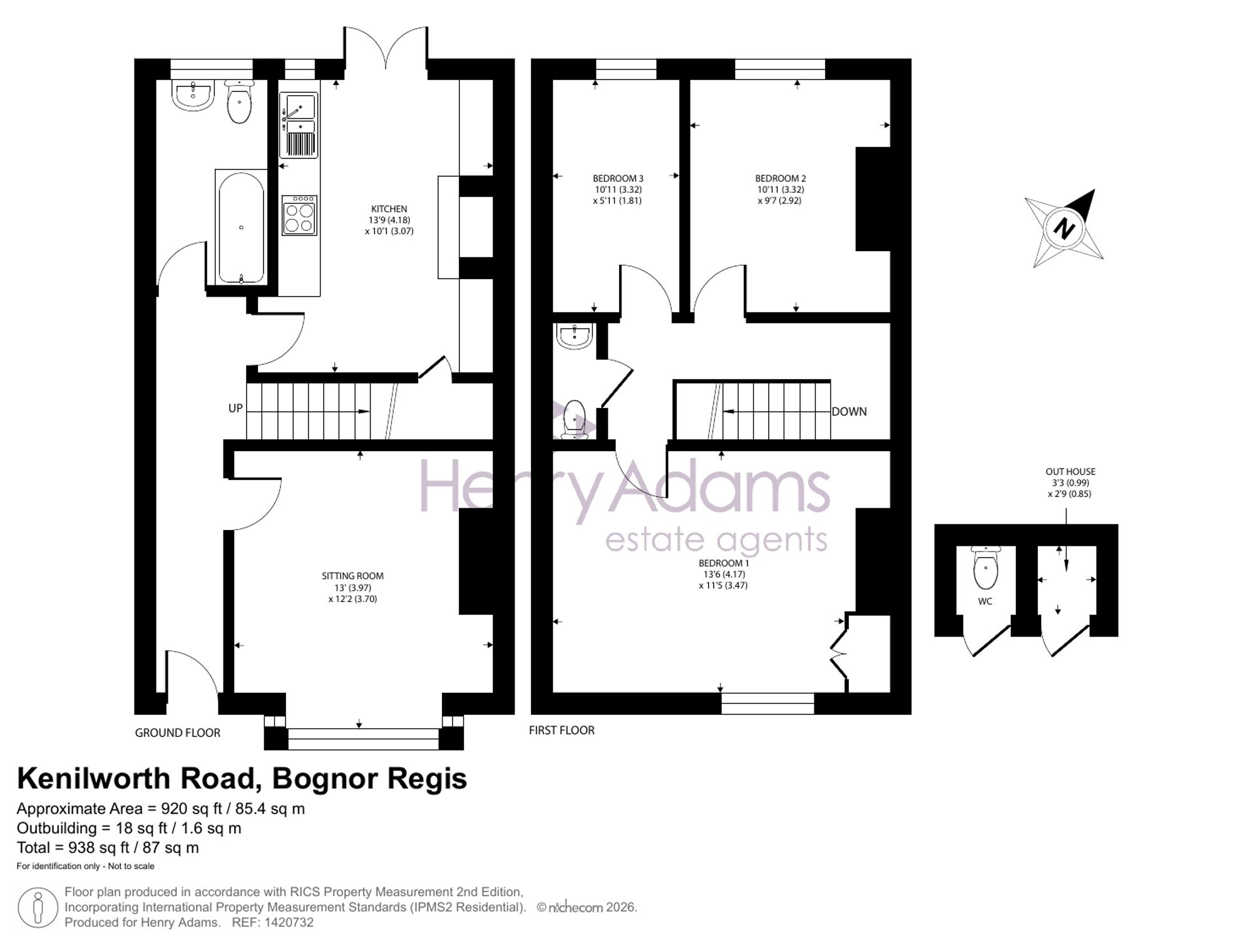 8 Kenilworth Road, Bognor Regis floorplan