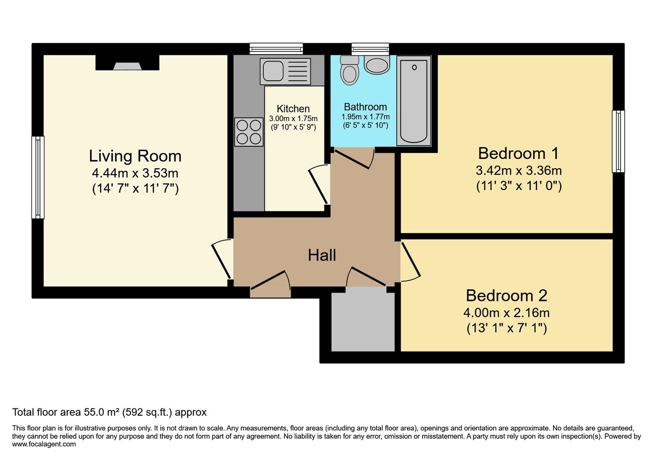 30, Mill View Road, Beverley floorplan