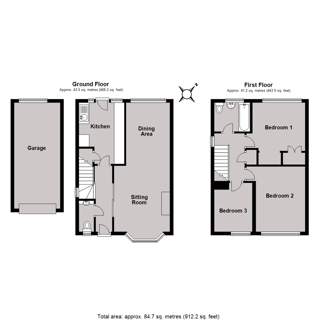 3 Bedrooms Semi-detached house for sale in Columbia Avenue, Seasalter, Whitstable CT5