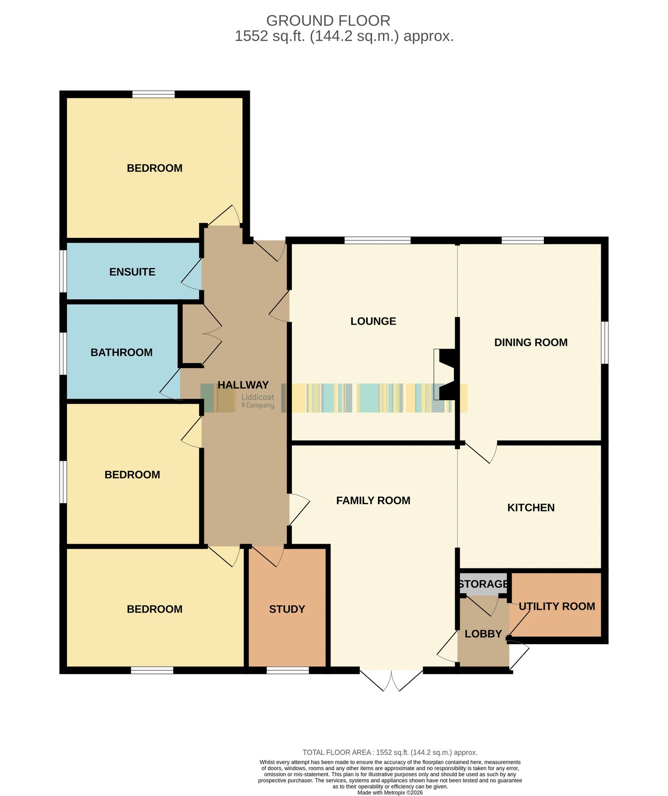 Hall Road, St Austell floorplan