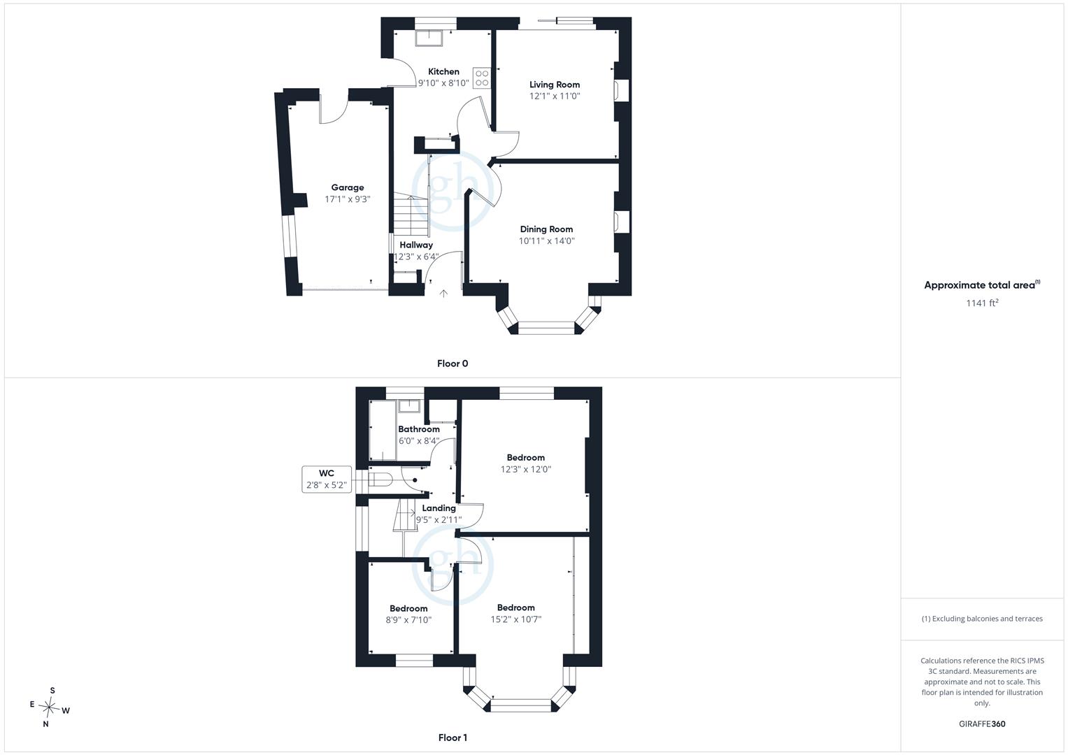 120, North View, Pinner floorplan