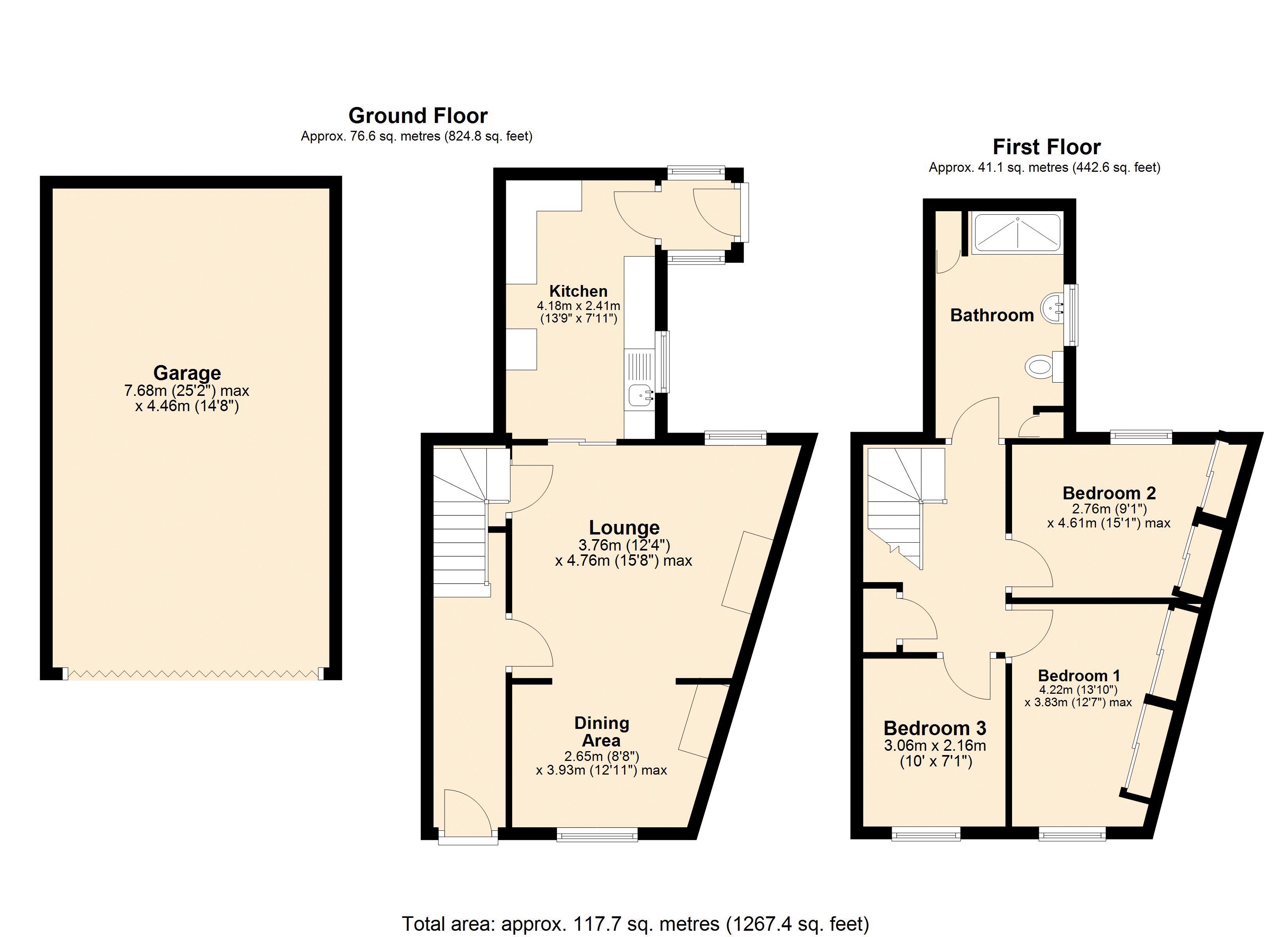 63, Twizell Avenue, Blaydon floorplan