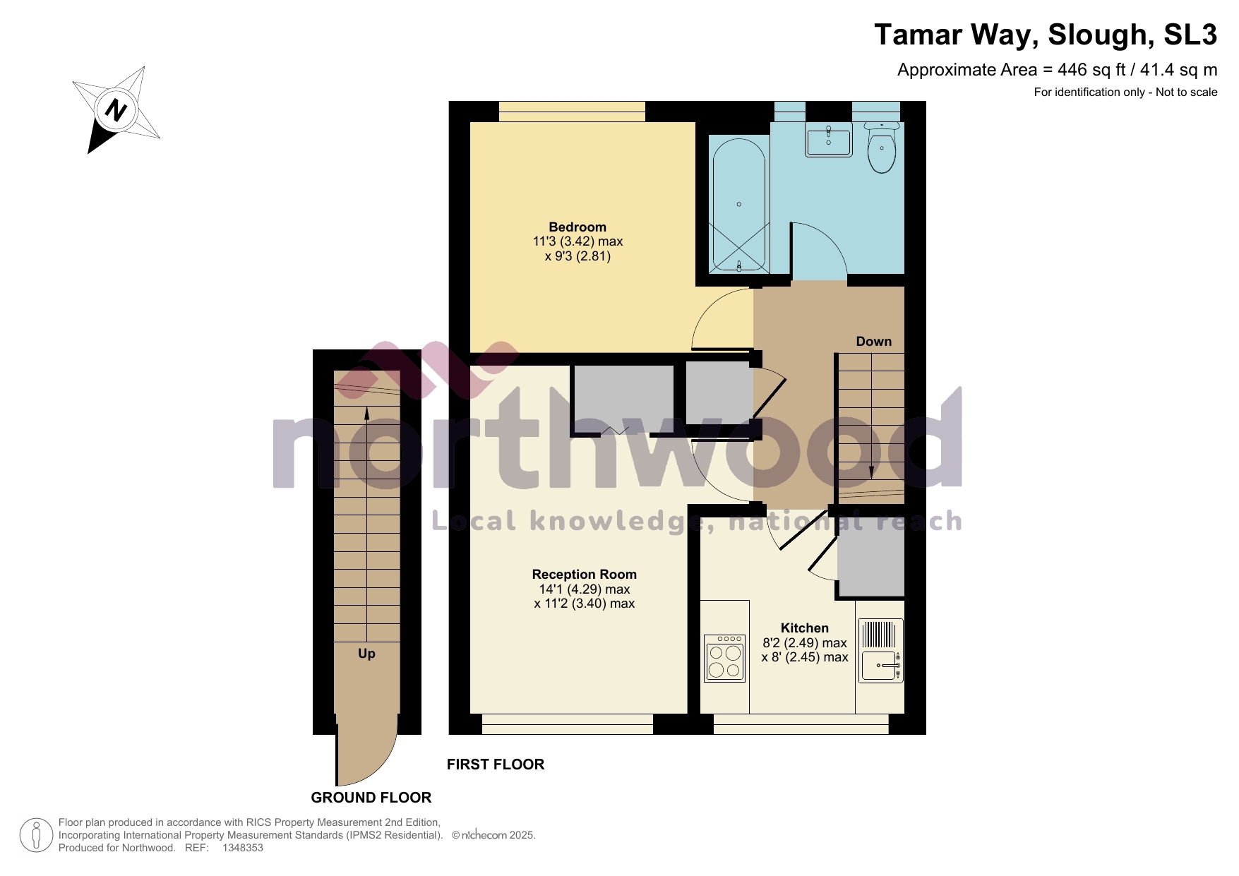 102A, Tamar Way, Slough floorplan