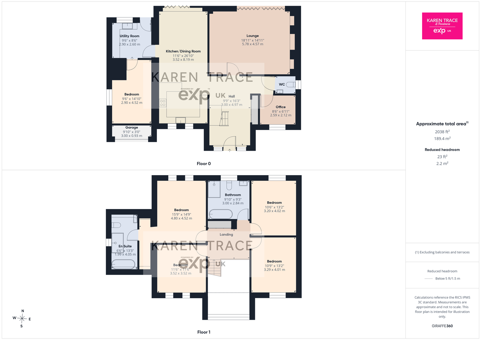 2 The Sycamores, High Street, St Austell floorplan