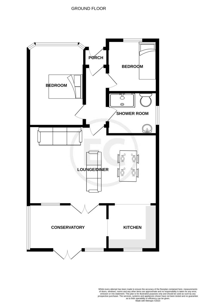 Blenheim Crescent, LeighOnSea SS9, 2 bedroom semidetached bungalow