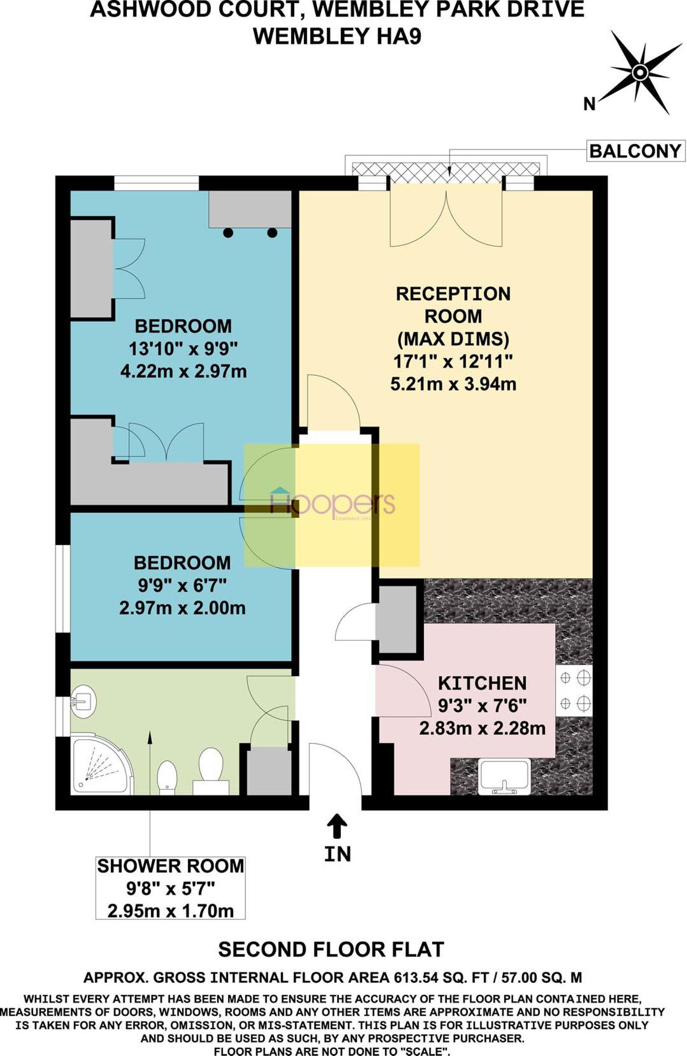 Ashwood Court, Wembley Park Drive, Wembley floorplan