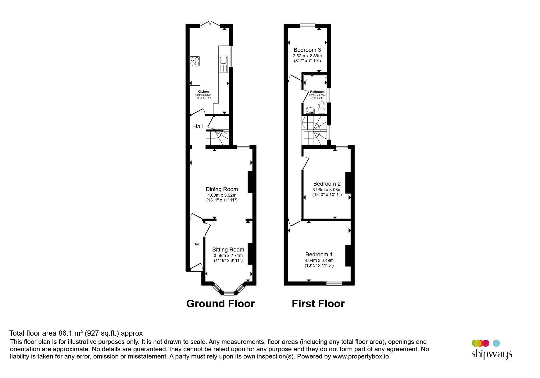 21, Claremont Road, RUGBY floorplan