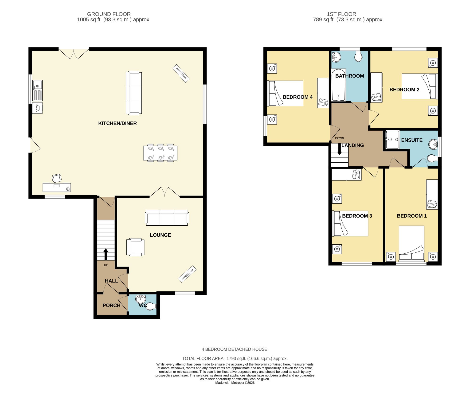 5 Ashbrook Farm Close, Stockport floorplan
