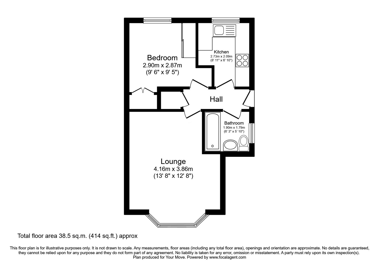 10, Worcester Grove, Wolverhampton floorplan