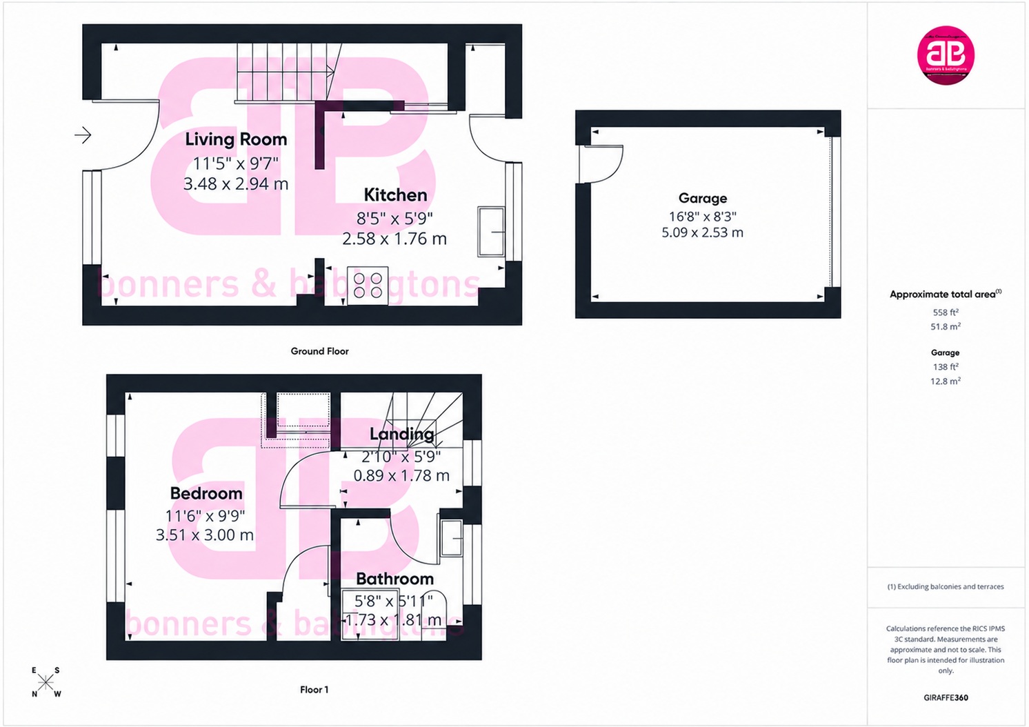 2 Little Park, Princes Risborough floorplan