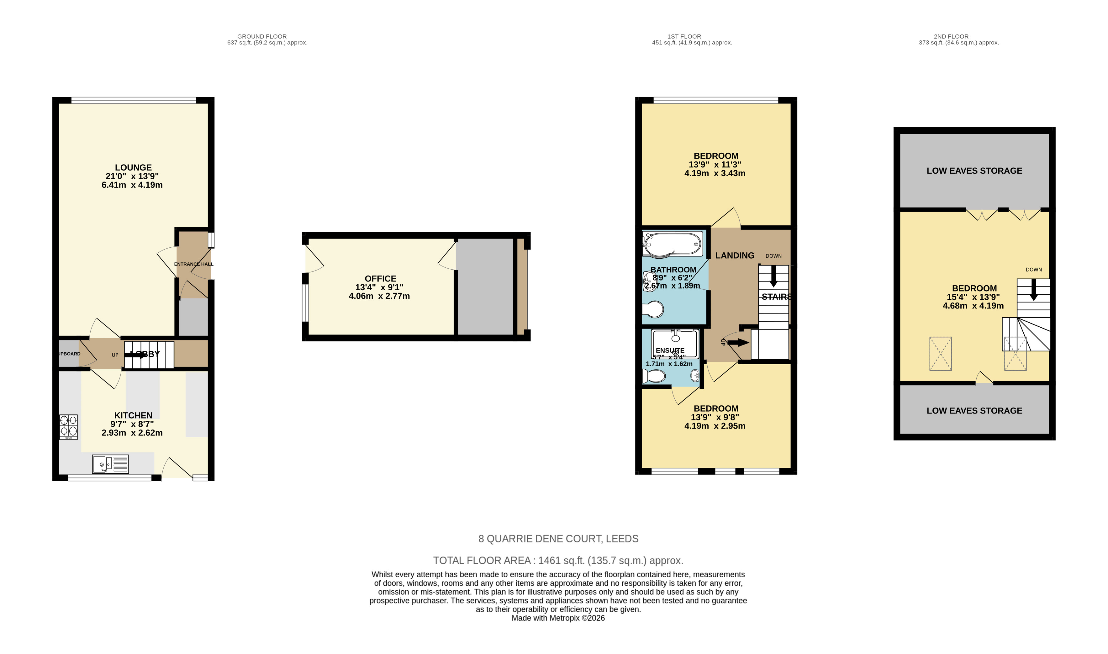 Quarrie Dene Court, Leeds floorplan