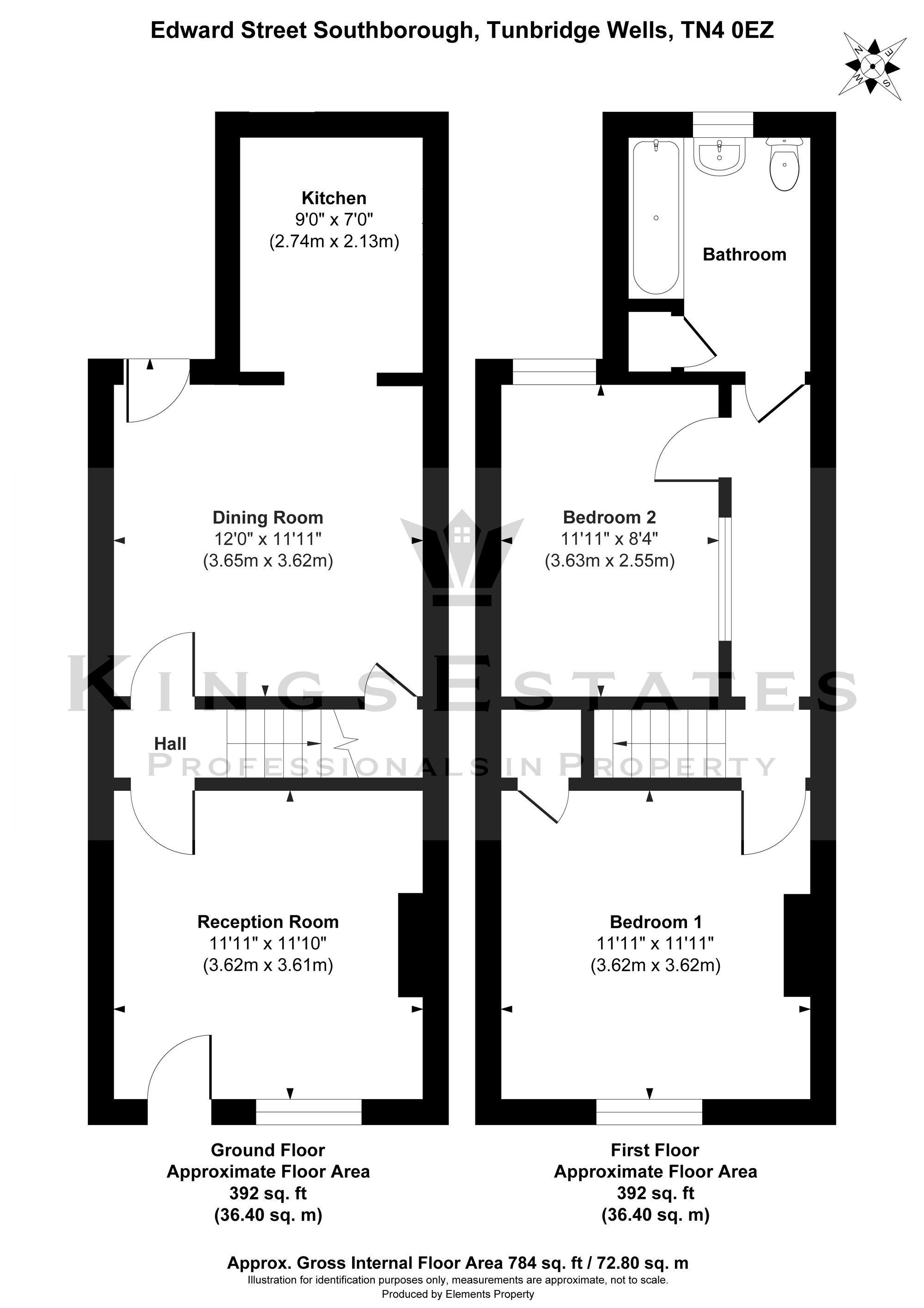 17 Edward Street, Tunbridge Wells floorplan