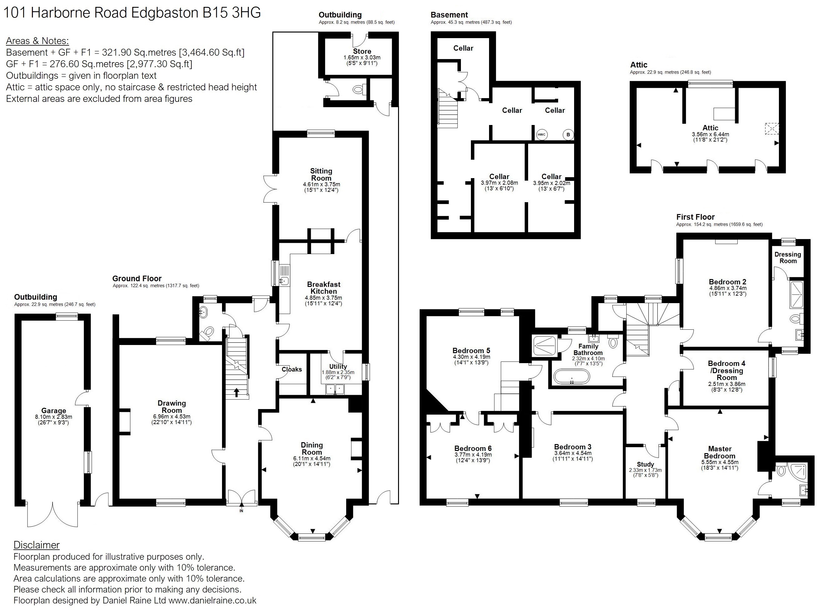 6 Bedrooms Town house for sale in Harborne Road, Edgbaston, Birmingham B15