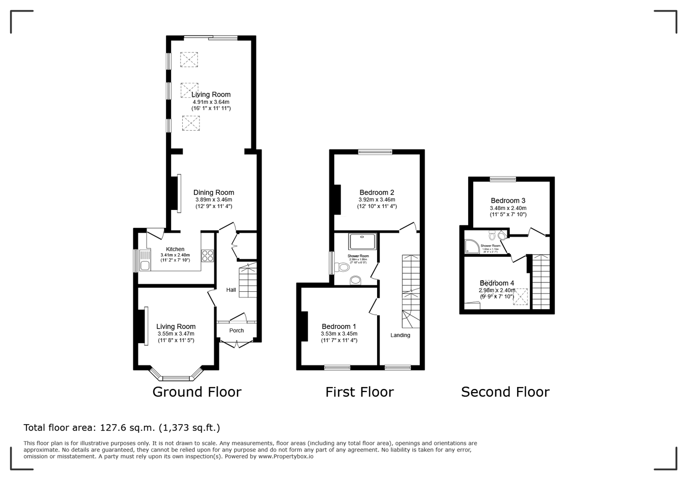 86, High Street, Nottingham floorplan