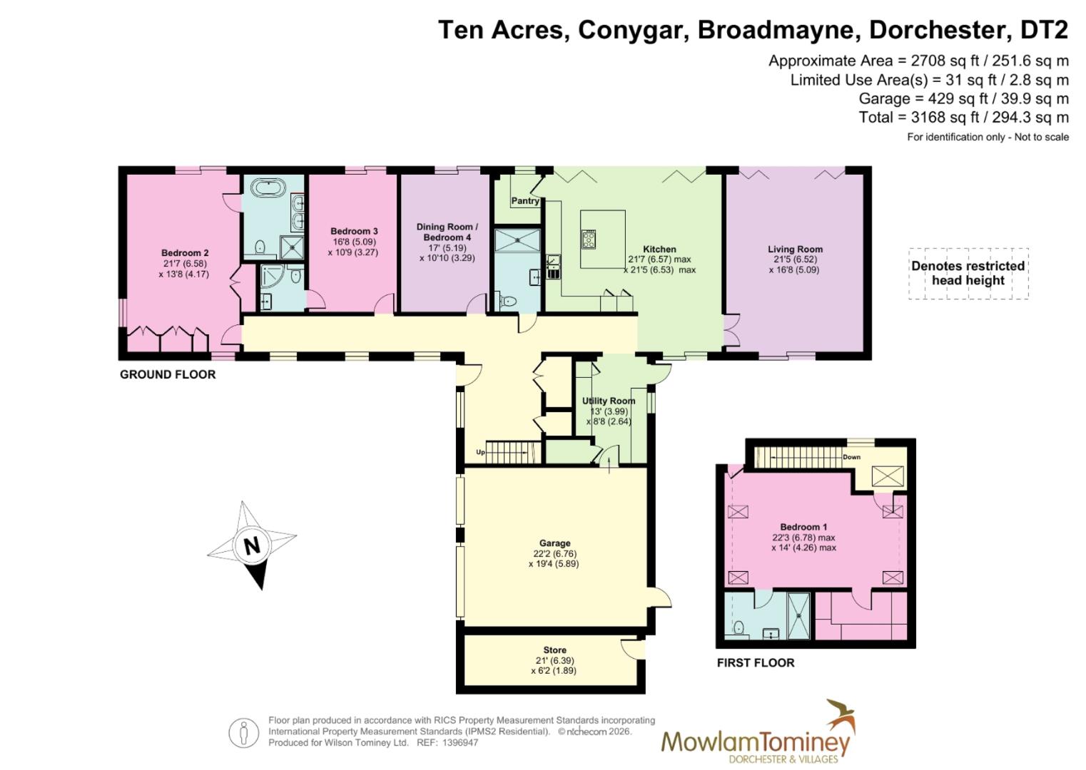 Ten Acre, Conygar, Dorchester floorplan