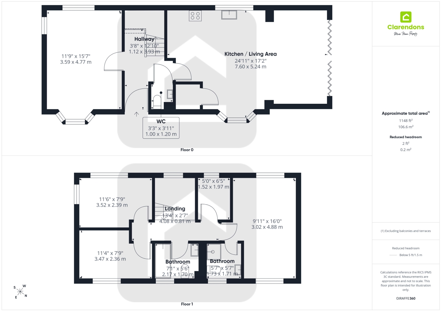 2, Owen Court Poplar Road, Wittersham, Tenterden floorplan
