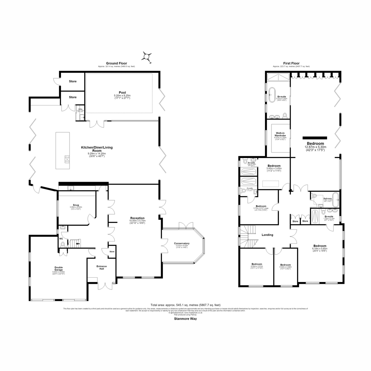 6, Stanmore Way, Essex floorplan