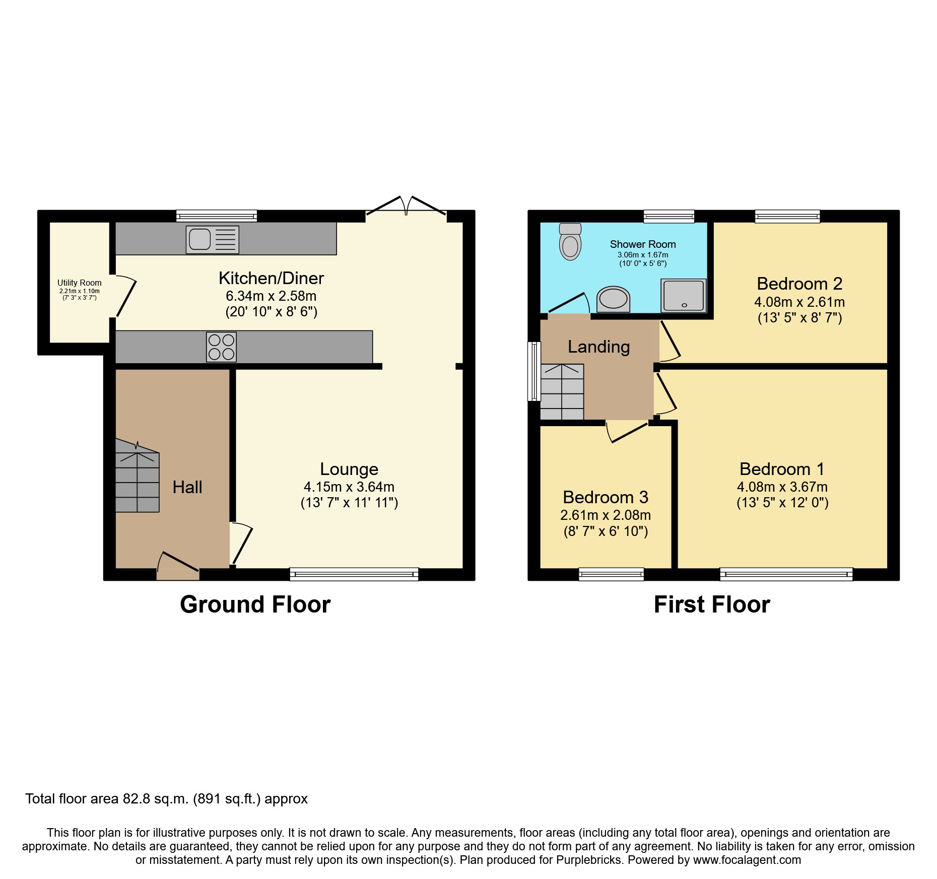 16, Aspes Road, Liverpool floorplan