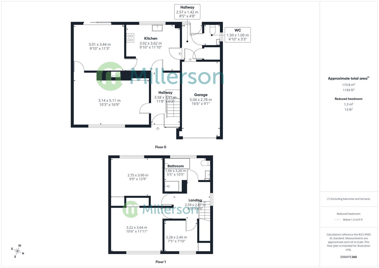 20, Tehidy Gardens, Camborne floorplan