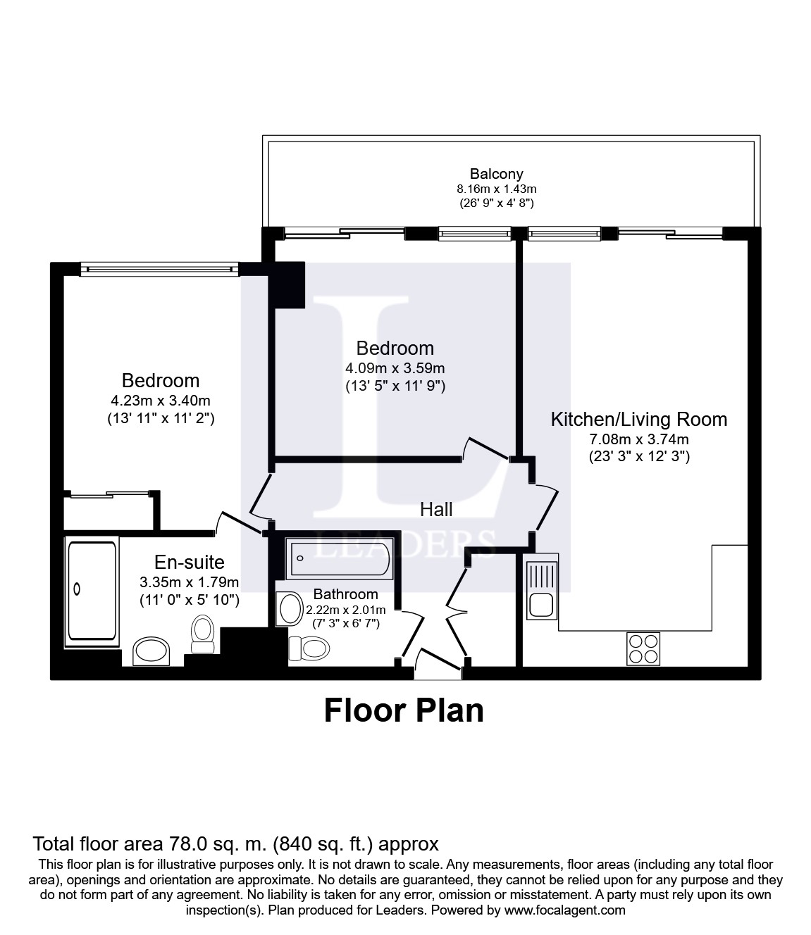 2 Bedrooms Flat to rent in Henry Macaulay Avenue, Kingston Upon Thames KT2