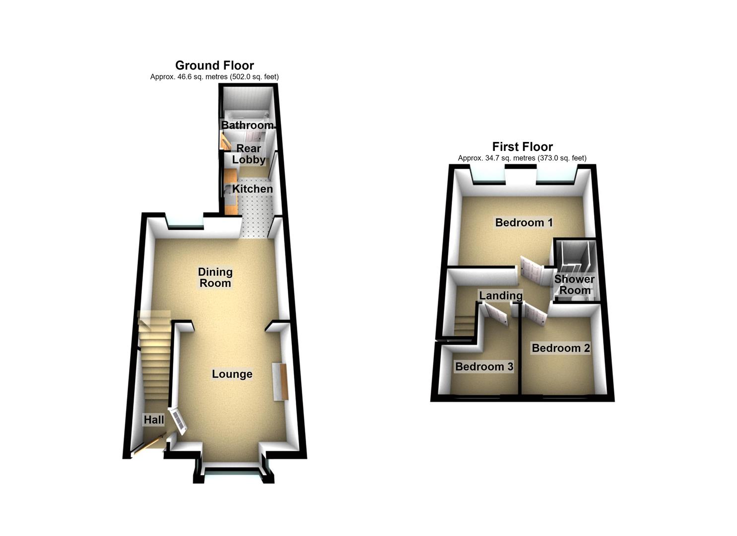 Empress Road, Wrexham floorplan